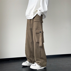 常年备货款男宽松直筒高街潮牌工装休闲长裤K812p55大量备货，男装工装外套，电商D315A