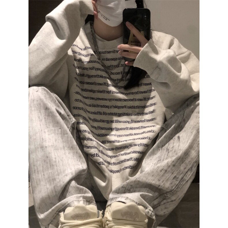 【有货】N1013HH-特P50水墨做旧牛仔裤男白色微喇脏脏裤子,男装牛仔裤,星座1007（原301D）
