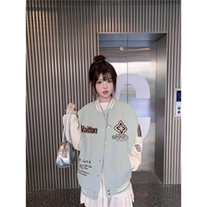 潮春装女款2025年开春新款外套韩系宽松美式复古刺绣夹克棒球服，男装夹克，星座1210-1