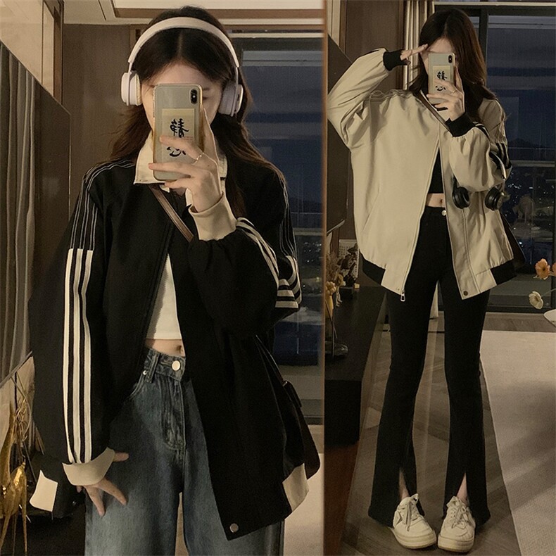 外套女春秋款2025新款高级感休闲时尚短款学生上衣潮C811-P100,女装短外套,星座911-2(原星座613-2）