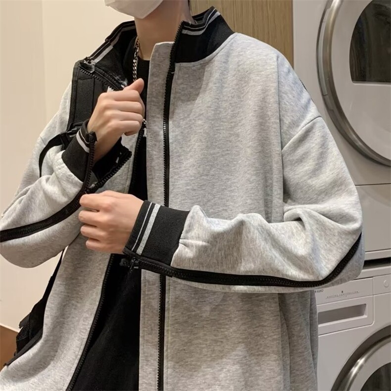运动夹克外套秋冬款棒球服hiphop欧美高街W5068P45,男装夹克,星座1116-2