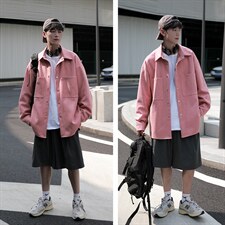 粉红色