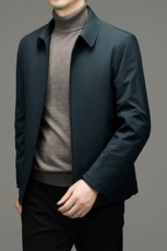 棉服男士冬季加厚保暖上衣中年爸爸装商务休闲翻领宽松棉衣外套，男装棉衣，电商B212（原钱塘6029）