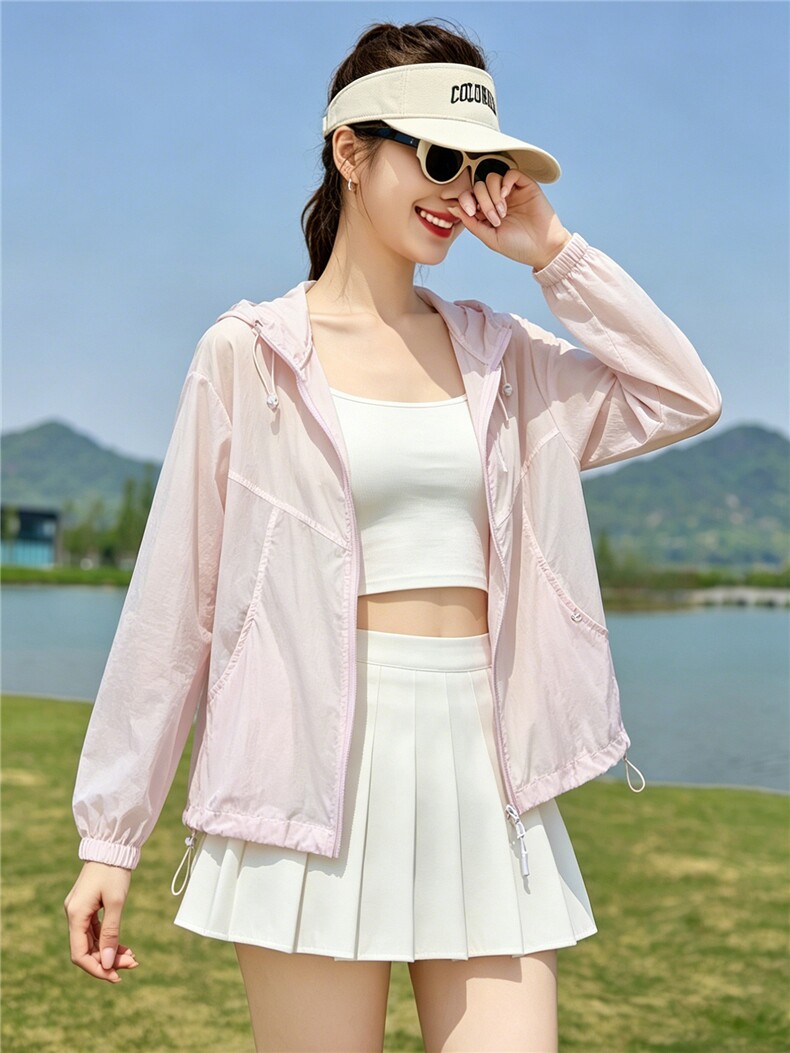 现货！2026夏季新款是休闲防晒衣女,女装防晒衣,以桐
