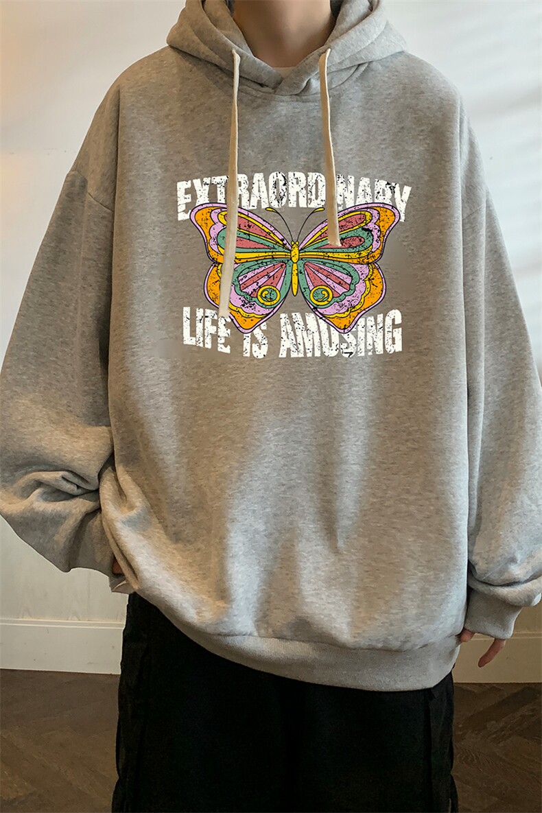 连帽卫衣男大码运动服帽衫外套WY2366-P35,男装卫衣,电商A040