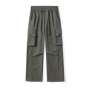 【现货】美式户外工装裤冲锋裤松紧腰宽松阔腿裤休闲裤8015-P46图片