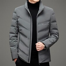 BAMJ-6811钱塘2020-2冬季厚款商务休闲中年男士百搭羽绒服P200，男装羽绒服，钱塘207-2