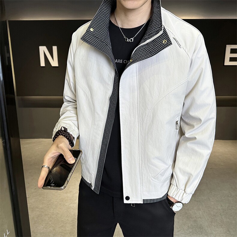 JK891-P85直播高品质男士休闲外套ins潮2026年春季新款男装夹克,男装夹克,星座507A（原星座306B-2）