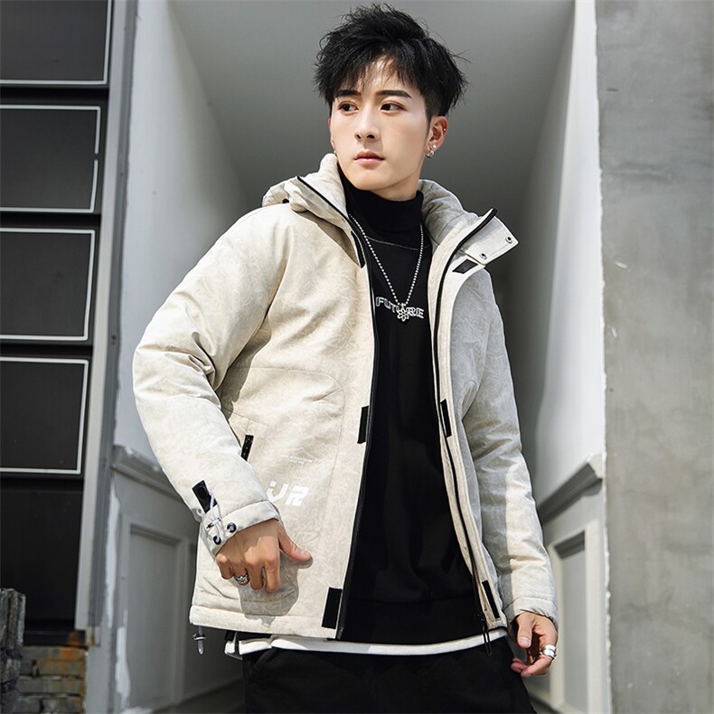 男士休闲连帽加厚保暖棉衣外套棉服棉袄冬季防寒开衫男装M998,男装棉衣,电商B226-2（原B217-2）