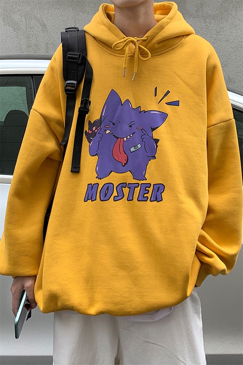 WY2087-P40纯棉连帽卫衣男大码运动帽衫宽松薄外套男,男装卫衣,电商A040