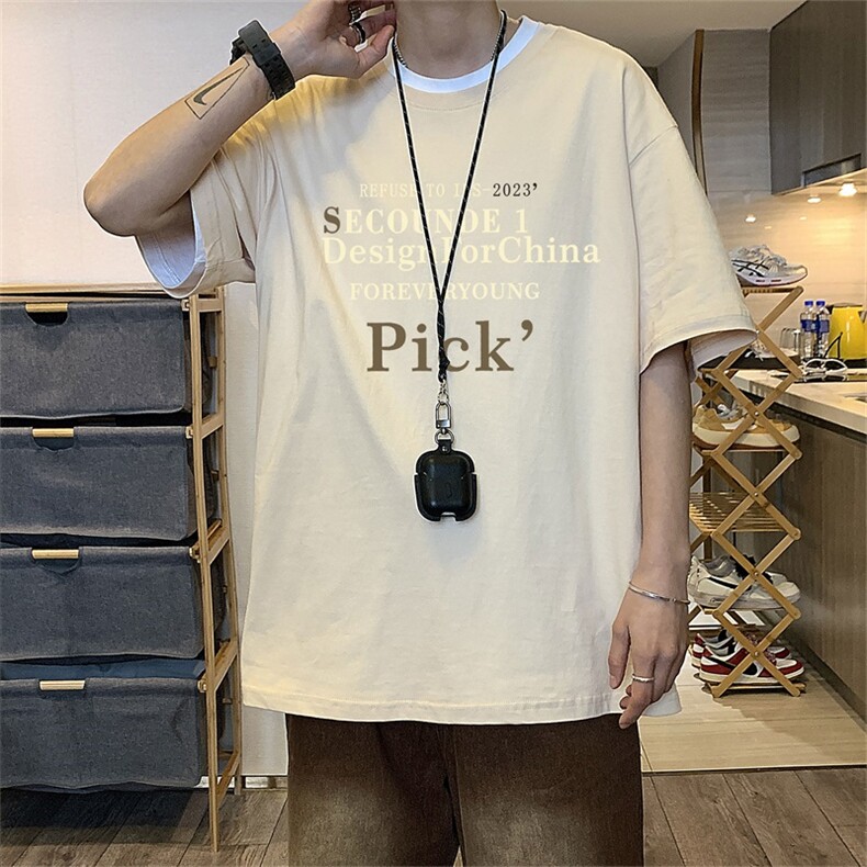 230g重磅纯棉!夏季短袖t恤男半袖男DSA028-MDT2320-P25,男装T恤,电商A028