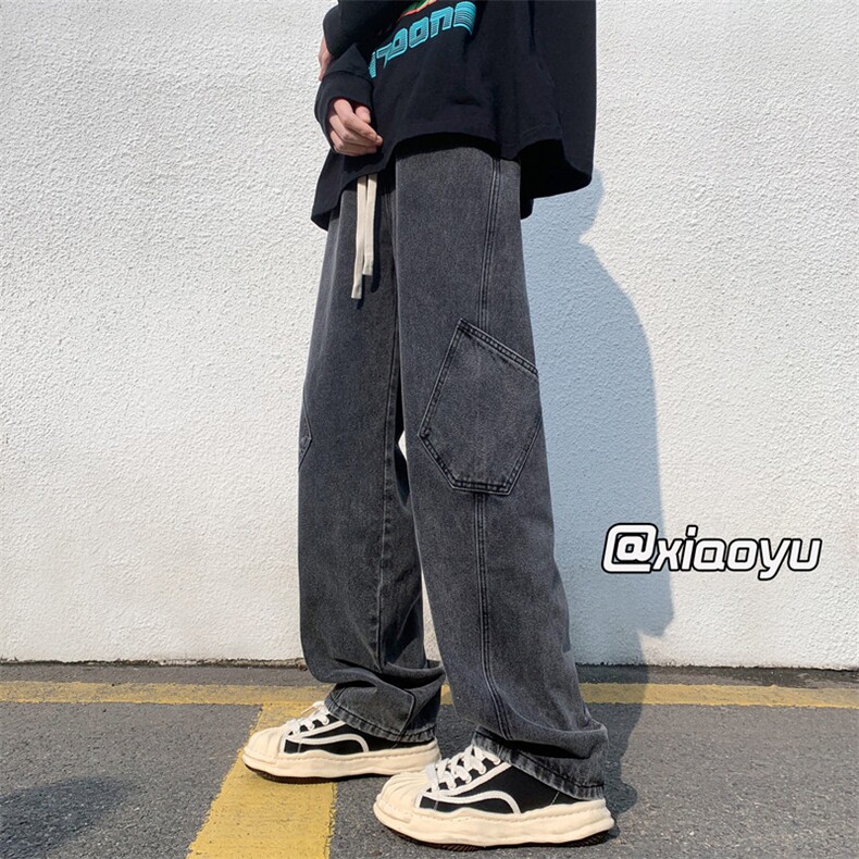XZ616春季新款工装设计牛仔裤TY509P55控68,男装牛仔裤,星座512A（原616）