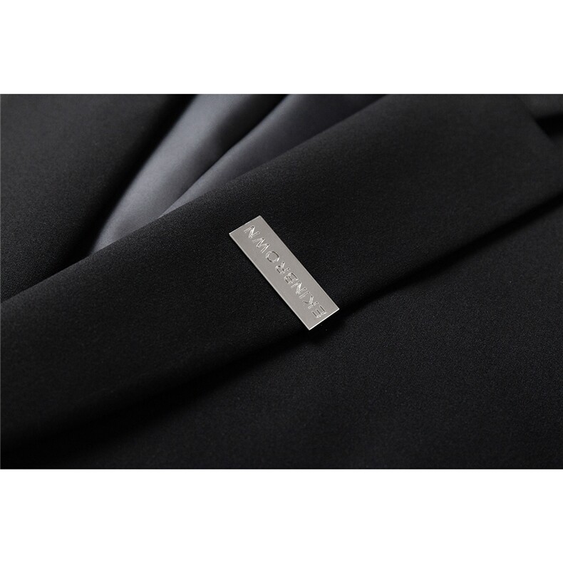 金属搭扣大码M-5XL西服男成分96%聚酯纤维4%氨纶XF78126P95控148,男装西服,星座226-1