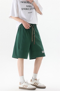 8XL-M 抖音品质特大码 ins潮流亮色休闲短裤印花五分裤DK1521P35图片
