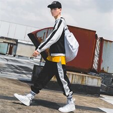 青少年班服套装男运动休闲两件套潮秋季外套，男装套装，星座1113