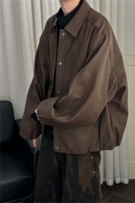 现货新款痞帅潮牌机车皮衣外套男士春秋A351-AP2639-p125控199，男装皮衣，电商A351