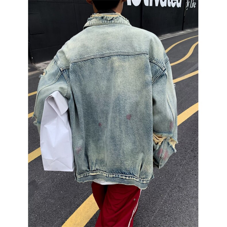 秋季新款美式复古夹克水洗外套J3505P78,男装夹克,星座1116-2