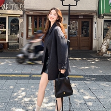 2025年秋季简约毛呢外套2b082-2222-p265-k398，女装毛呢外套，2B082