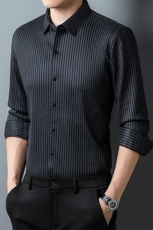 BJ22362钱塘2020-2冬季厚款商务休闲简约中年男士加绒衬衫P66，男装衬衫，钱塘207-2