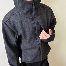 【001】秋冬扎染水洗做旧卫衣男女休闲外套夹克A079-JK8102-P76，男装夹克，电商A079