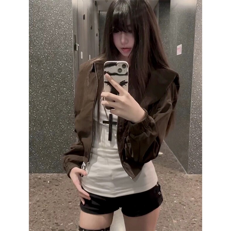 网图有货春季新款韩系超火高级感显瘦初春夹克男女A1348-P66,男装夹克,星座1505