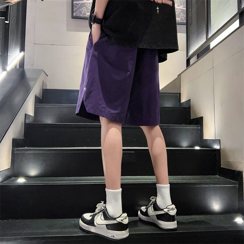 短裤男夏季款男士港风运动直筒宽松休闲五分中裤A406K611特P35,男装牛仔裤,星座309（原A406）