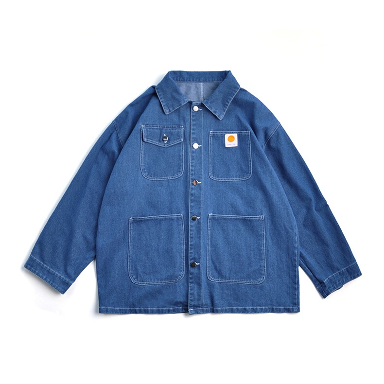 超火cec外套男士春秋季新款韩版潮流ins工装牛仔夹克衣服5126-P70,男装夹克,电商A318
