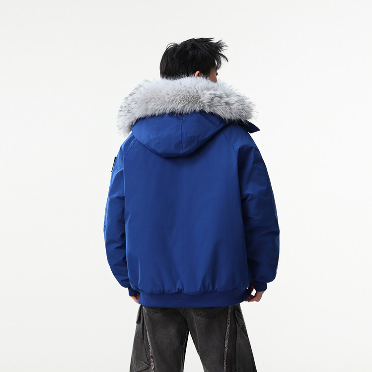 现货-美式复古派克服毛领棉服冬季保暖棉衣218-7-M133-P135-控188,男装棉衣,星座218-7