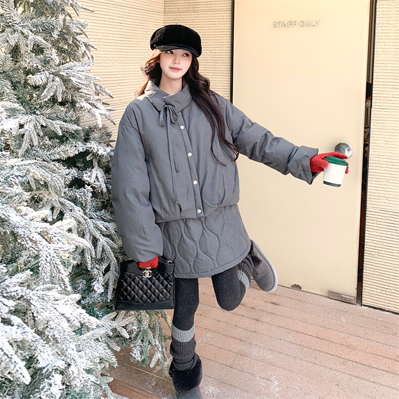 新款现货大货已出90羽绒套装加新色6929-P365-K548,女装套装/套裙,2D034