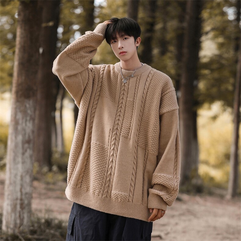 24年麻花针织衫917-1-M2303，男装针织衫/毛衣，星座917-1