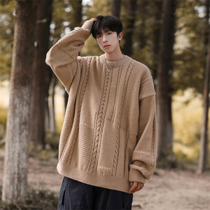 24年麻花针织衫917-1-M2303，男装针织衫/毛衣，星座917-1
