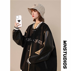 中性风夹克直播高品质刺绣棒球服（已注册）XZ1213-DY06-P90，男装夹克，星座1213