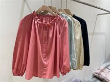 韩系木耳边小上衣，其它，BLM