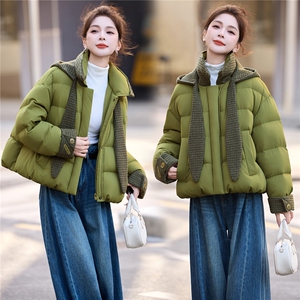 [现货现货]2026冬装新款羽绒服女短款90白鸭绒外套帽子可拆卸现货图片