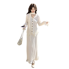 【现货】春季新品定制轻熟气质带流苏三件套2C300-2570-P165-K268，女装套装/套裙，2C300