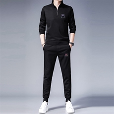 SA8365-2钱塘2020-2中年男士冬季厚款百搭半高领商务卫衣P147，男装休闲套装，钱塘207-2