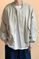 新款现货棒球服短款春秋潮牌美式夹克外套A351-AJ2505-P95，男装夹克，电商A351