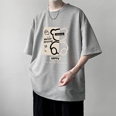 华夫格t恤男短袖男大码五分袖大皂风HT73352-P22，男装T恤，电商A040
