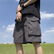 【三防】皱感工装多口袋织带速干运动休闲短五分裤XK008-P50控68，男装牛仔裤，星座216(原A116)