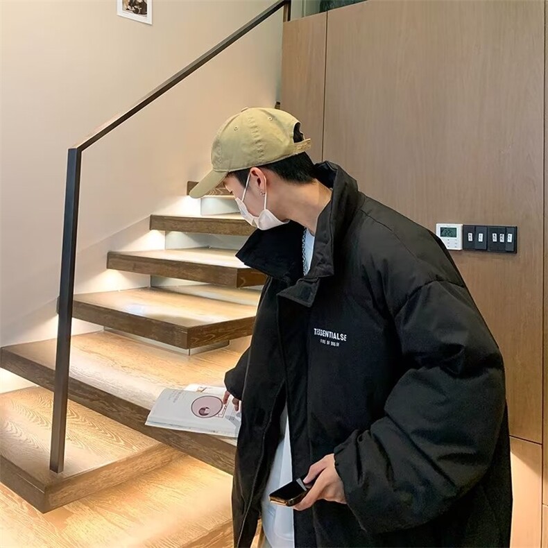 W4633-P78高街棉衣外套冬装棉袄韩版棉服潮流加厚潮面包服男,男装棉衣,星座512-6