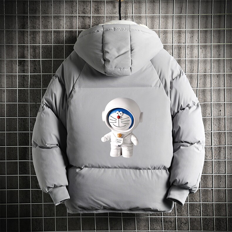 MY16233-P100加厚加绒连帽衣男大码服男面包服男网格挂拍,男装棉衣,电商A040A