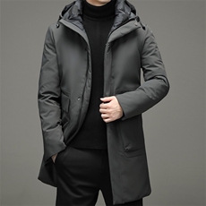 2023冬季连帽羽绒服时尚加厚百搭爸爸装外套上衣YLY5028-P350，男装羽绒服，电商B212（原钱塘6029）