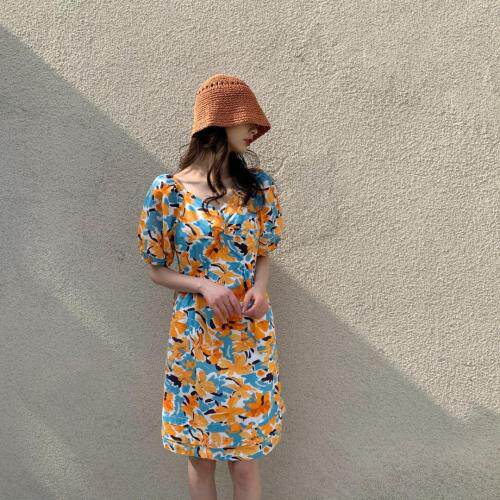 韩版连衣裙，女装连衣裙，AMZG