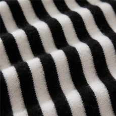 2025年新款百搭女士斑马条纹撞色圆领长袖羊绒衫，童装儿童羊绒衫，轩曦羊绒