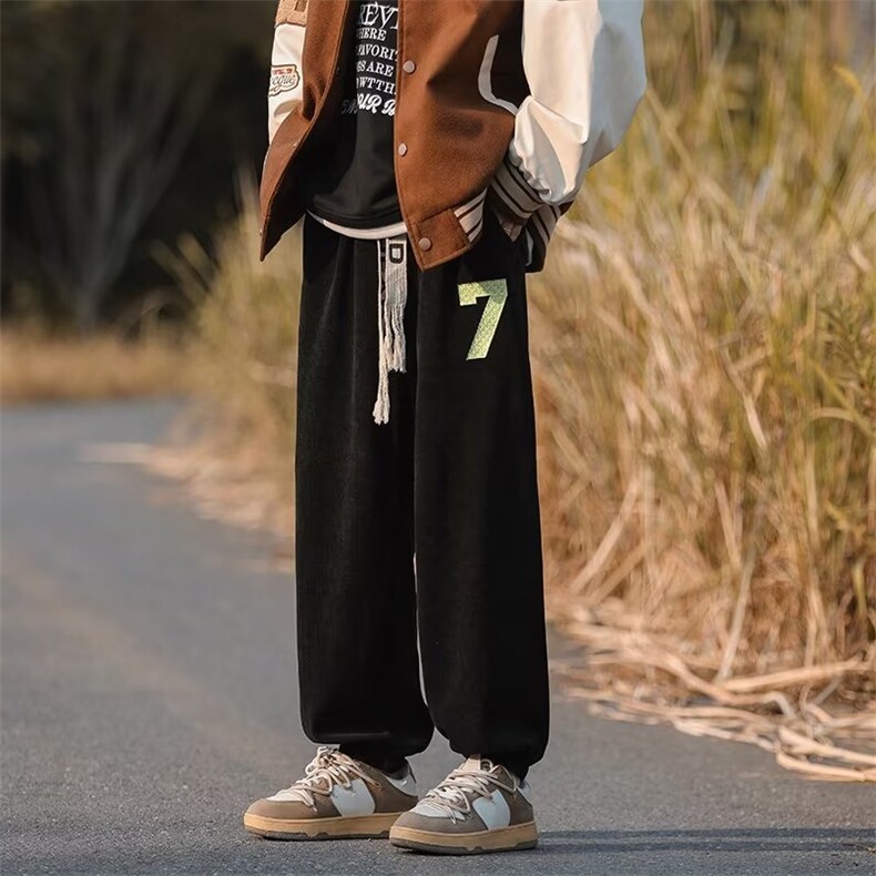 男秋季新款港风休闲裤灯芯绒S796P30,男装休闲裤,星座1116-2