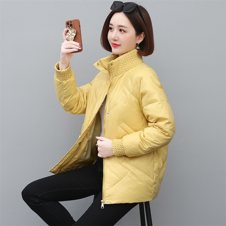 羽绒棉服女冬季2025新款妈妈爆款棉衣宽松显瘦小个子洋气棉袄外套,女装棉衣/棉服,婷思杰（原婷想服饰）