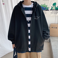 KS21238-P38加绒-P43连帽开衫卫衣男运动外套大码班服，男装卫衣，电商A040