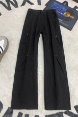 B221美式ins高街斜切宽松直筒洗褪工装牛仔裤LK25610-特P48控88，男装牛仔裤，电商B221