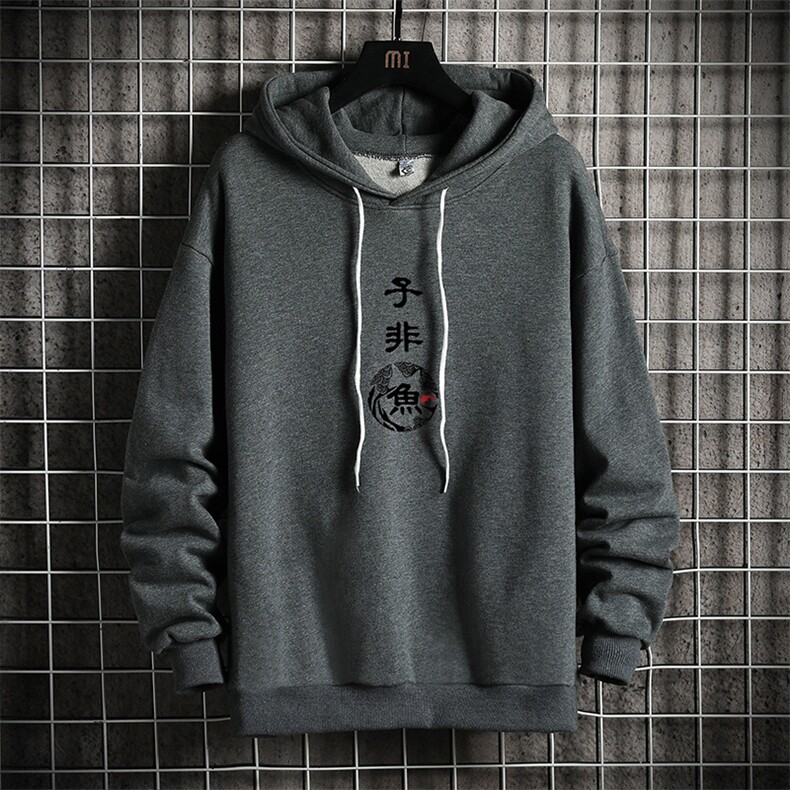 WY2070-P35加绒款-P40纯连帽卫衣男大码运动帽衫宽松薄网格,男装卫衣,电商A040A