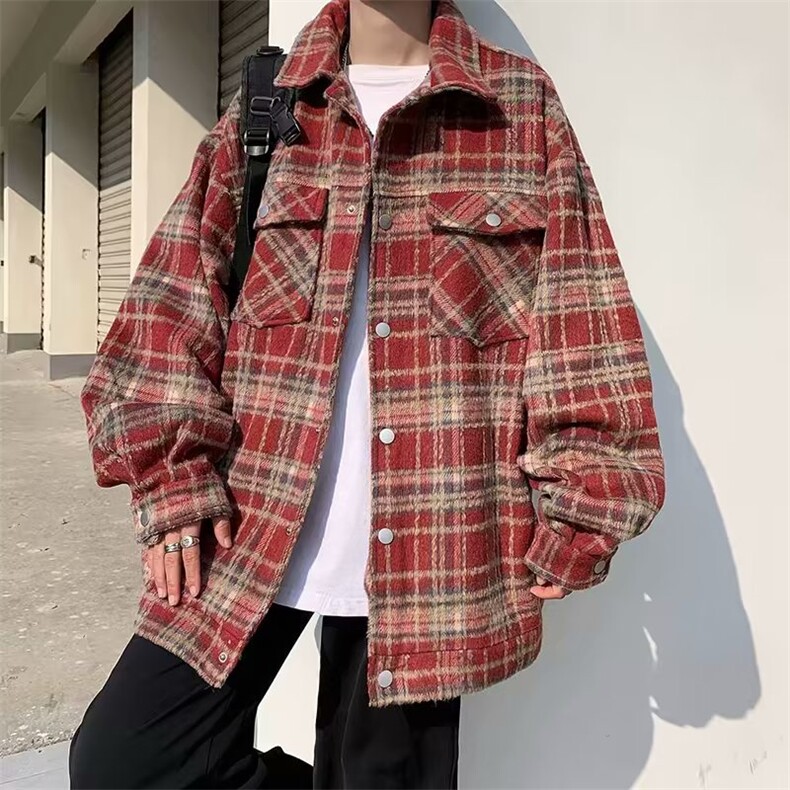 青春流行男春季夹克文艺潮外套LX103P65图片